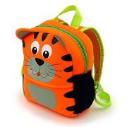 IGNPION Nursery Kids Backpacks Toddle Children School Bag Zoo Lunch Bag 3D Cute Animal Cartoon Preschool Rucksack (1-5 Years Old) (Tiger)