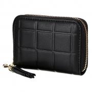 IGNPION Leather RFID Blocking Credit Card Wallet Holder Organiser Security Travel Pocket Purse Case for Men and Women (Black)
