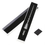 IGNPION Glass Dip Pen for Drawing Writing and Calligraphy with Gift Box Holder (Black)