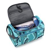 IGNPION Beauty Case da Viaggio Borsa da Toilette Impiccagione Outdoor Pratico Cosmetici Borsa da Viaggio per Accessori Bagno (Camuffare)